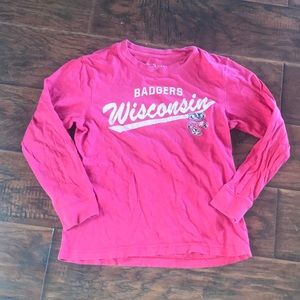 Boys Wisconsin Badger long sleeve